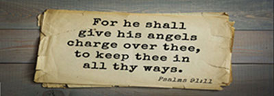 GOD Promises to CARRY US Under His Protection!