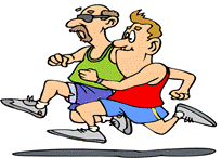 REACH FOR THE FINISH LINE AND DON'T LOOK BACK!